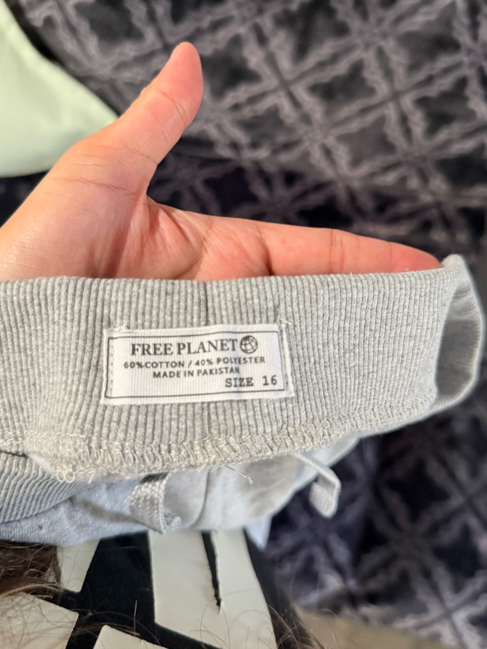 Free Planet Heather Gray Pullover Sweatshirt